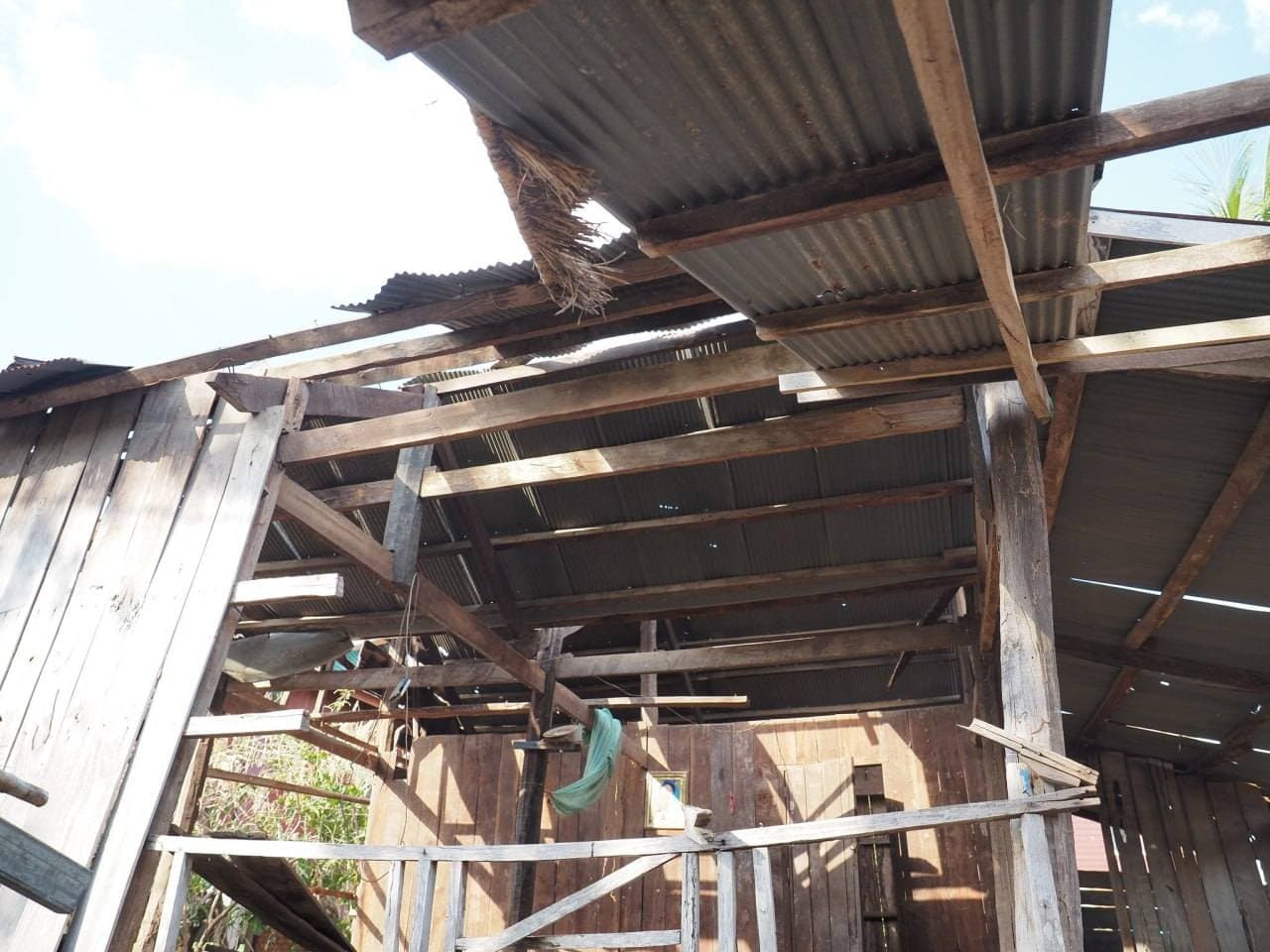 Thai soldiers destroyed civilians' homes