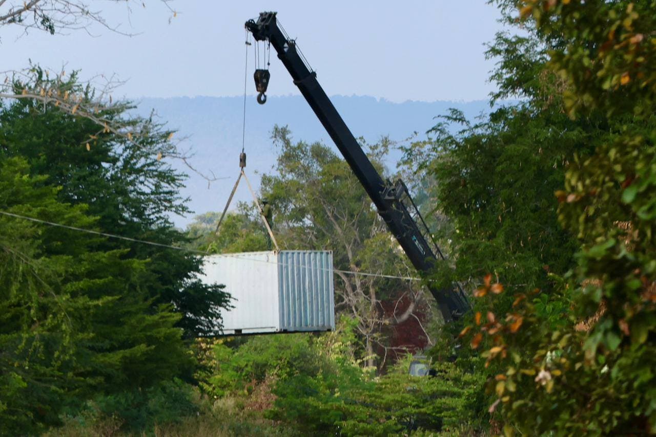 Thai soldiers blocked entry on Cambodia land